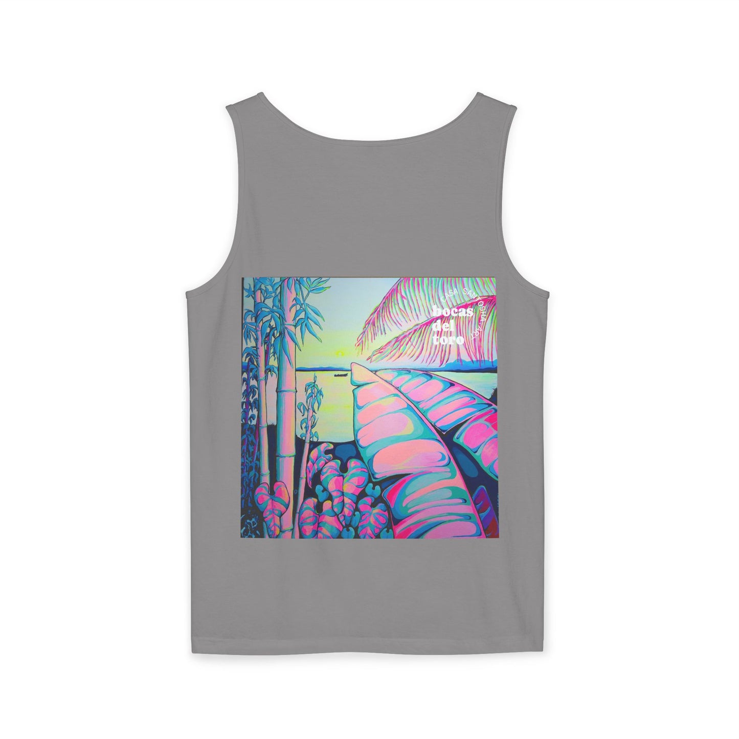 Unisex Serenity Bocas Tank Top - Perfect for Summer Vibes