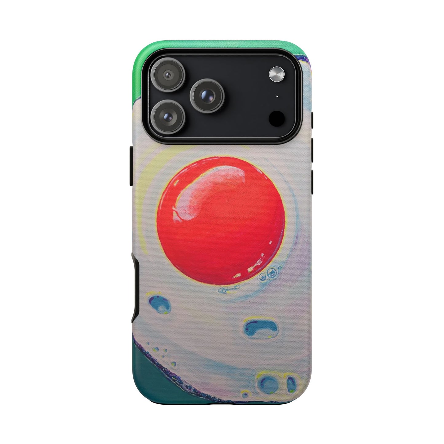 Neon Fried Egg Tough Phone Case
