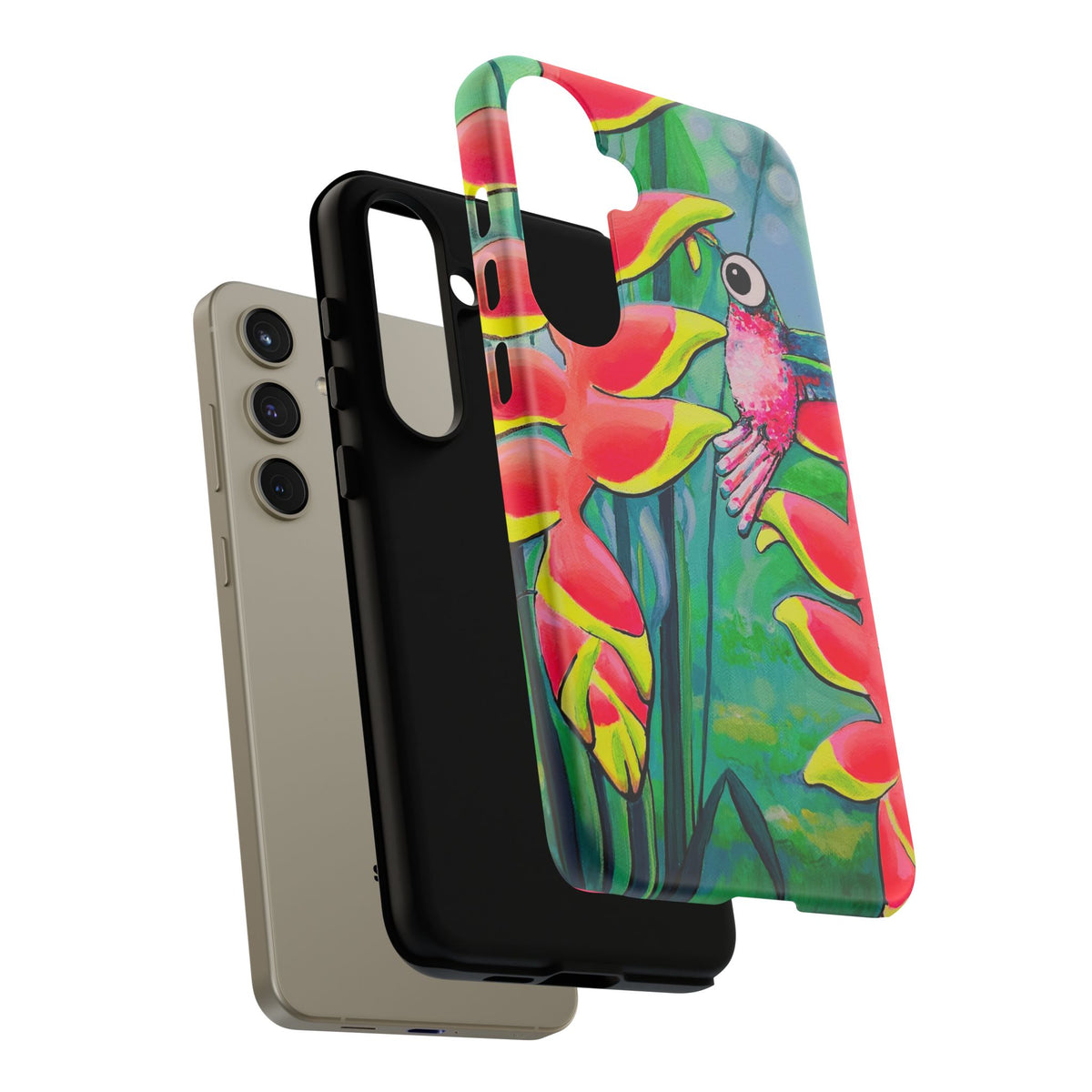 Cyclops Hummingbirds Tough Phone Case