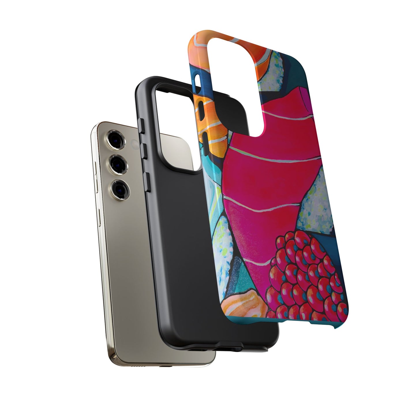 Coque de téléphone résistante Néon Sushi