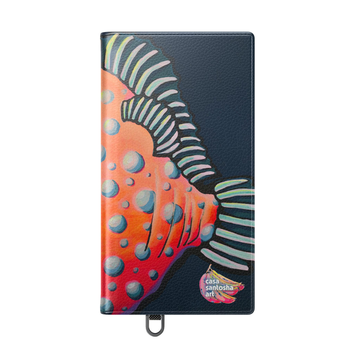 Cyclops Anglerfish Flip Phone Case – Wallet Cover with Card Slots