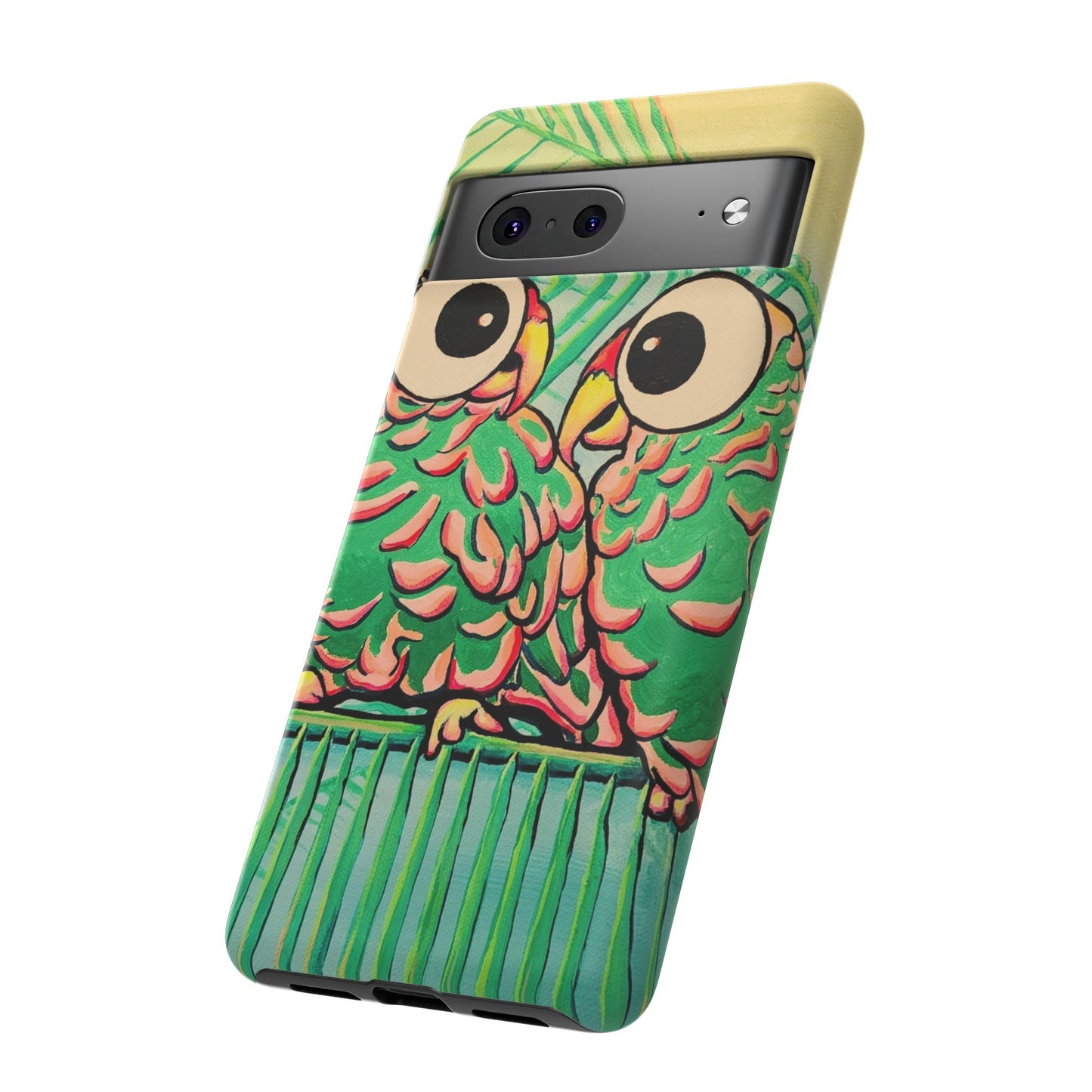 Chatty Cyclops Parrots Tough Phone Case