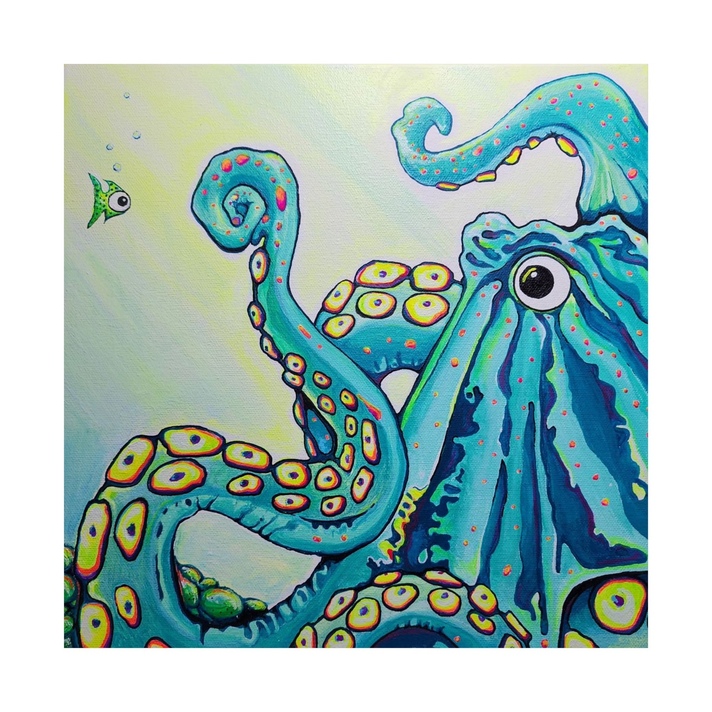 Cyclops Octopus Giclée Art Poster