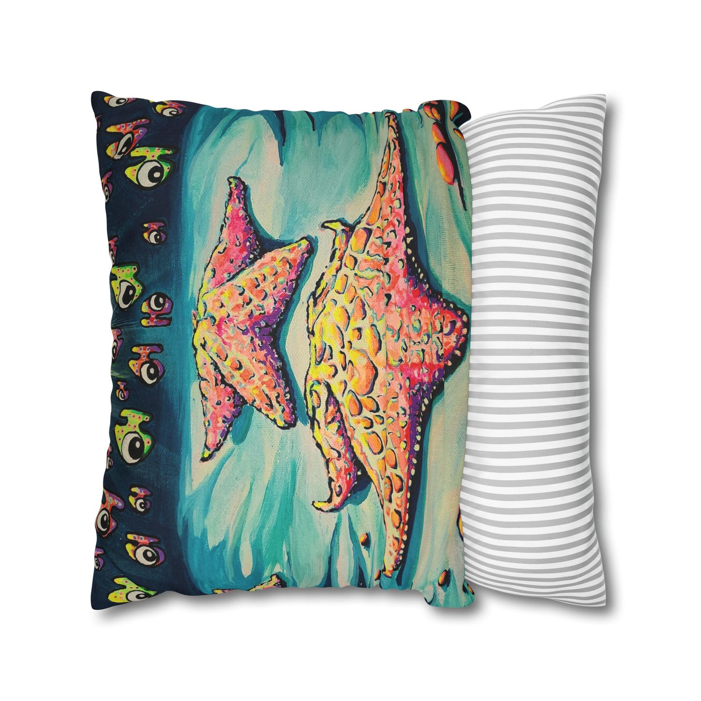 Cyclops Starfish Pillowcase for Throw Pillow, Cover Only