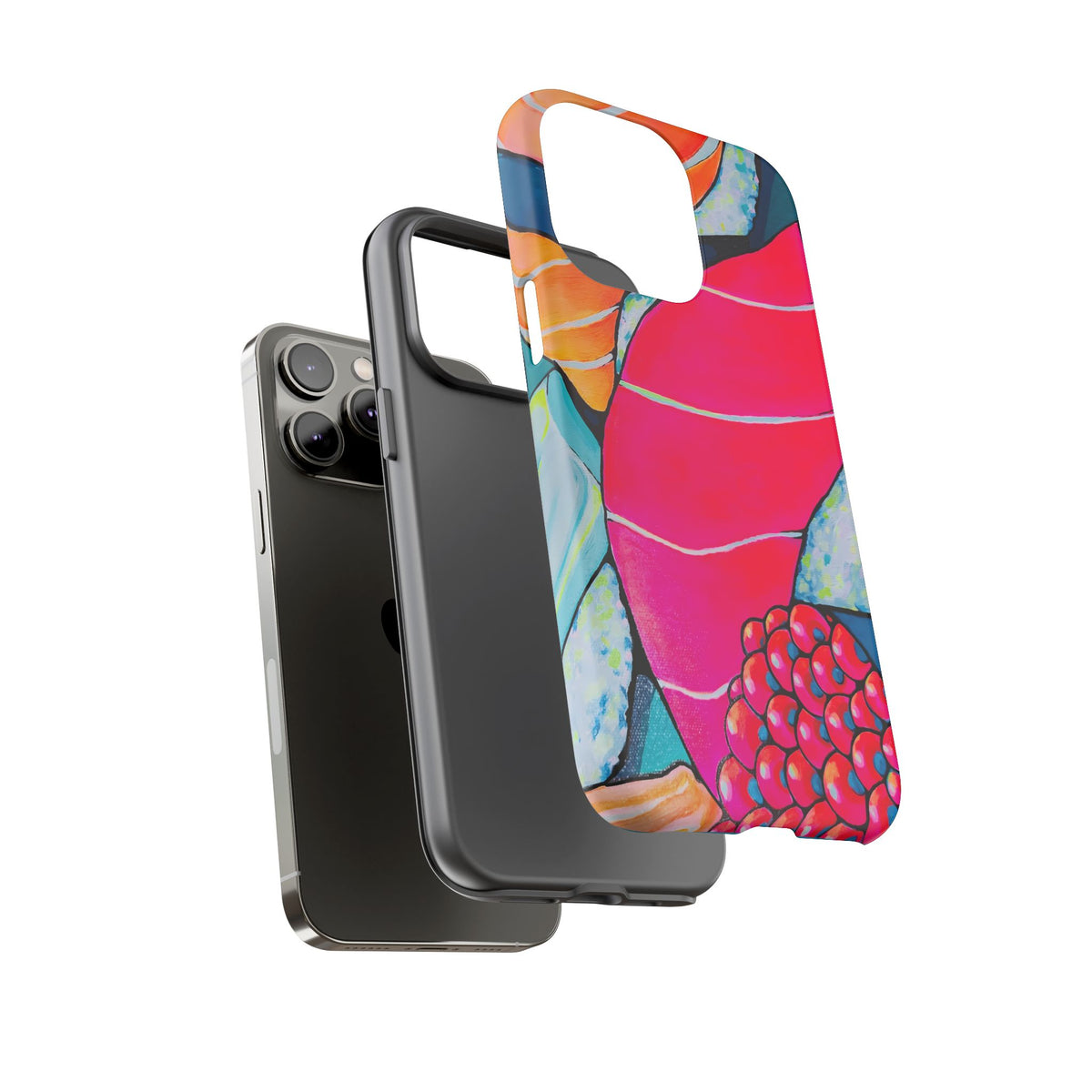 Coque de téléphone résistante Néon Sushi