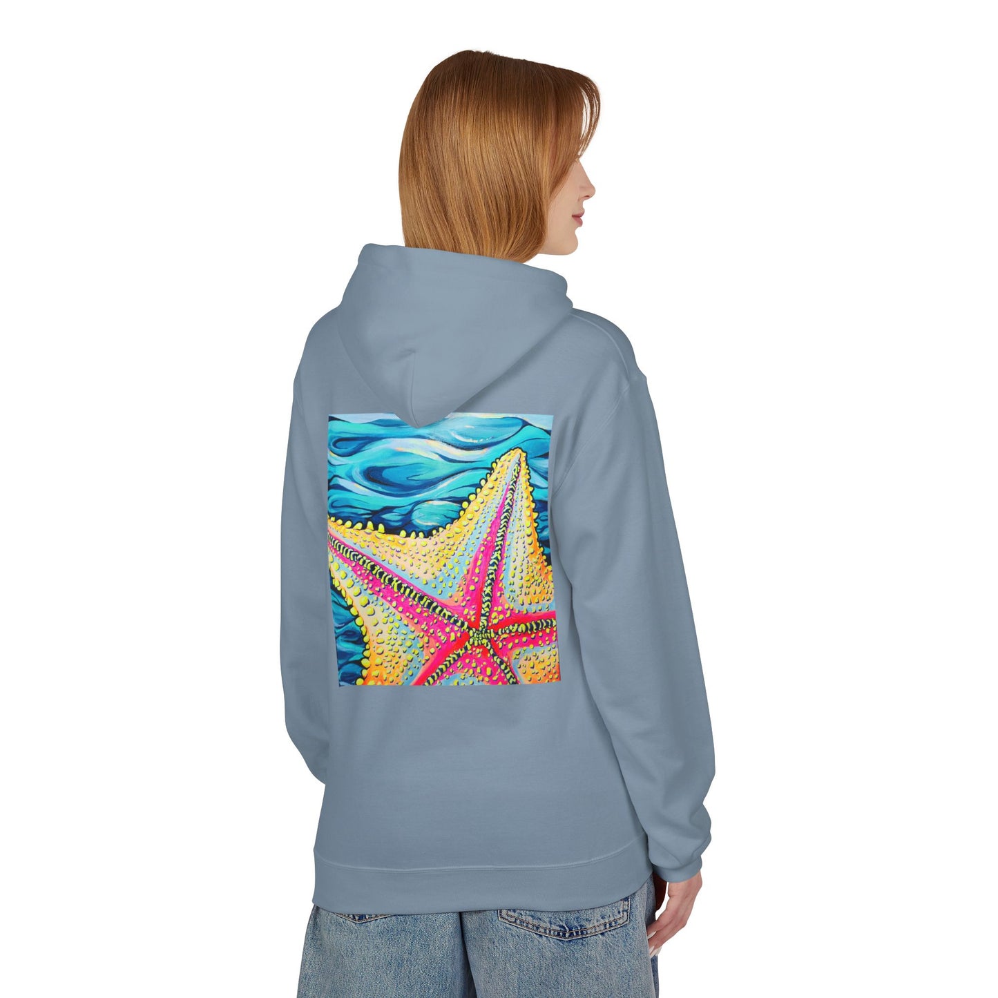 Unisex Starfish Beach Bocas Soft Hoodie