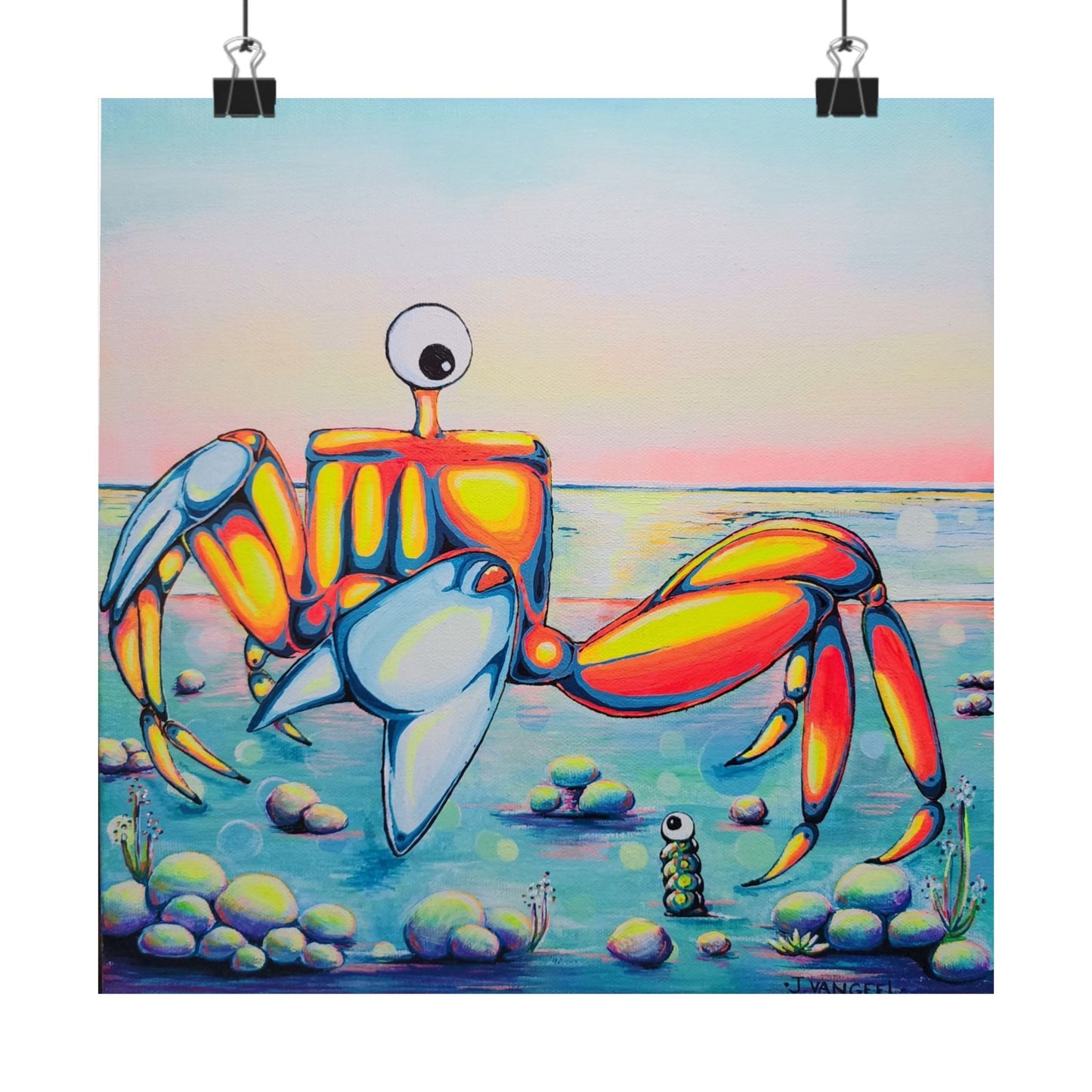 Cyclops Crab Giclée Art Poster