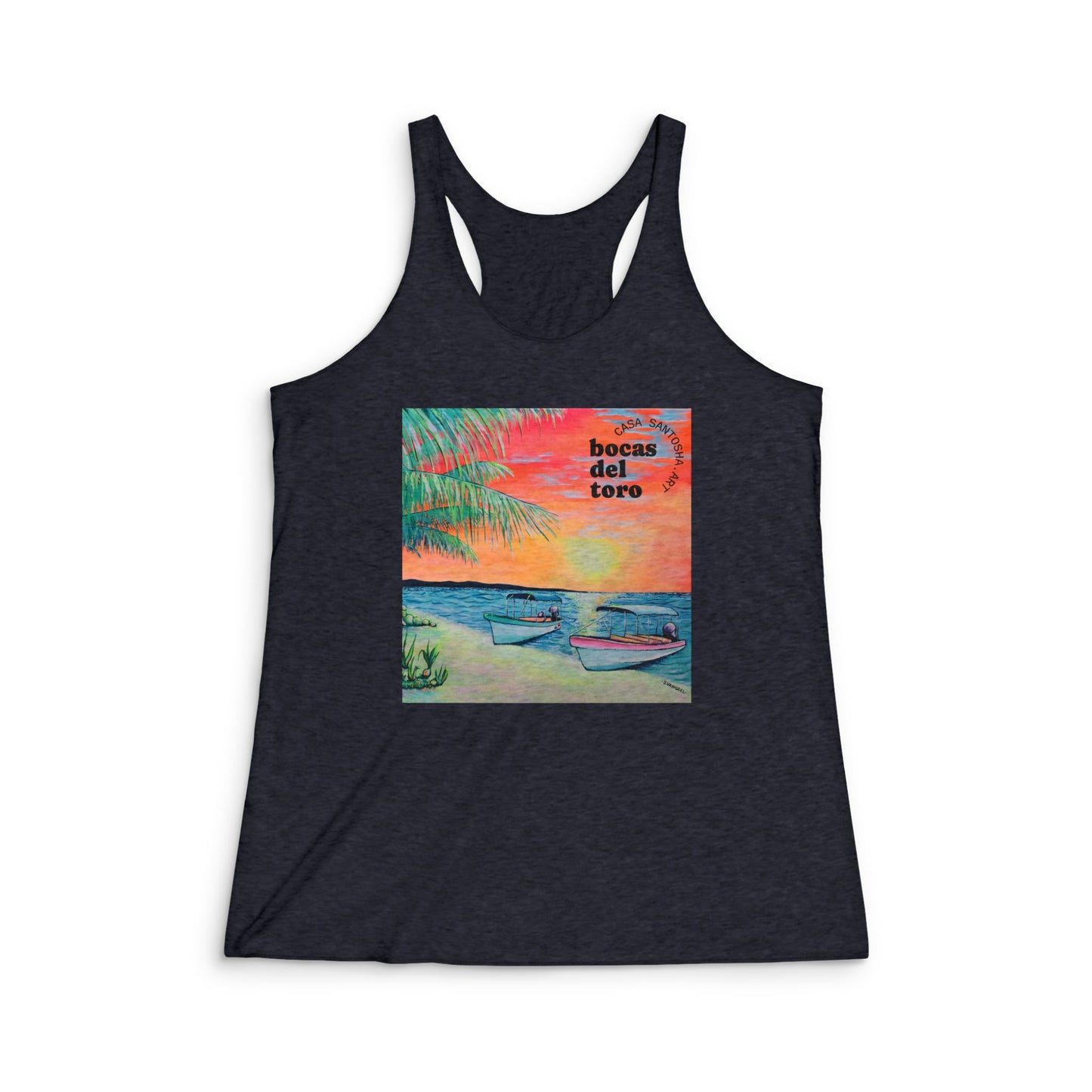 Women's Panga Express Graphic Racerback Tank