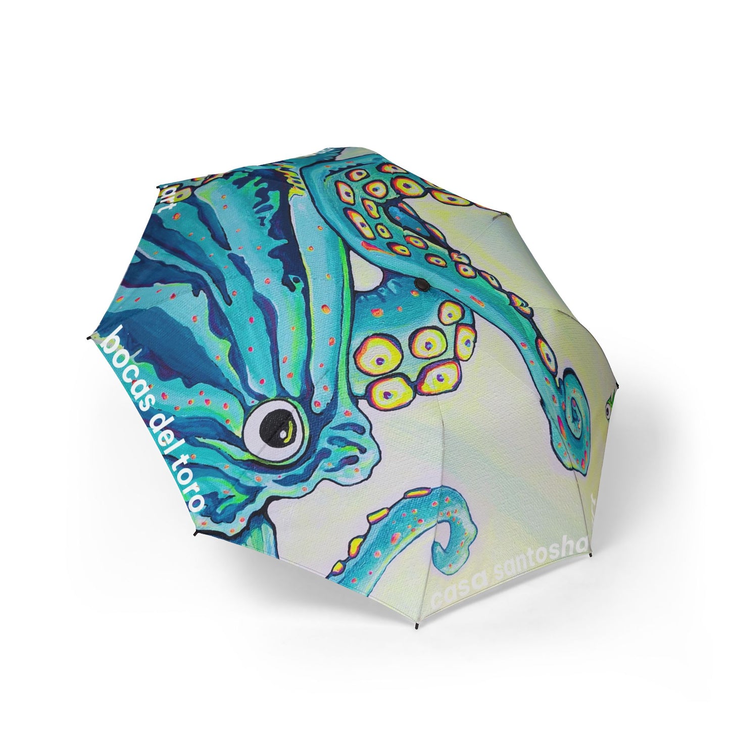 Cyclops Octopus Tropical Umbrella - Foldable & Stylish Rain Gear