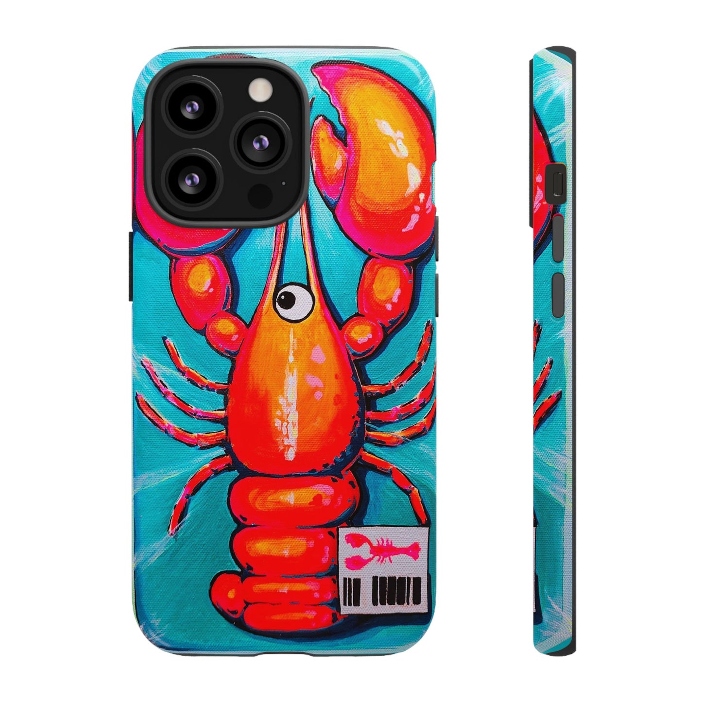 Neon Lobster Tough Phone Case