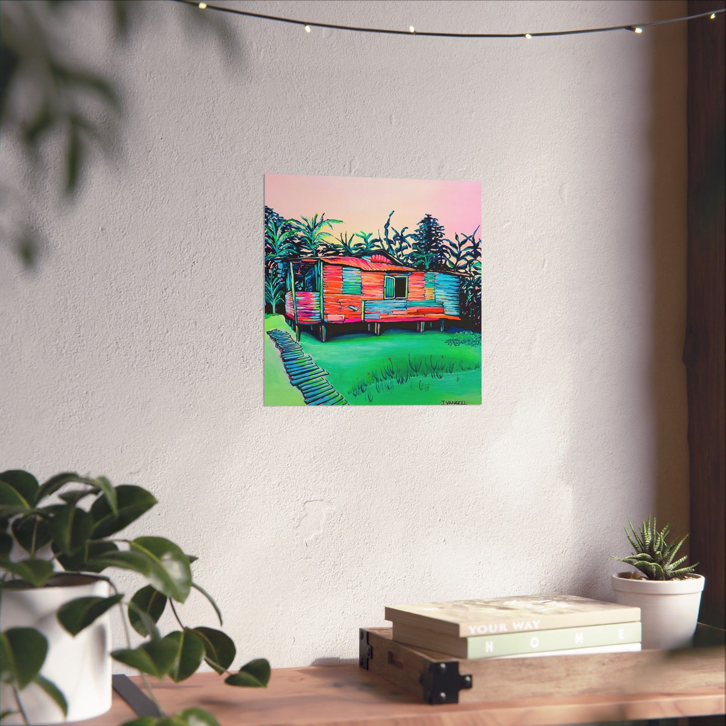 Luis Russell House Bocas Giclée Art Poster