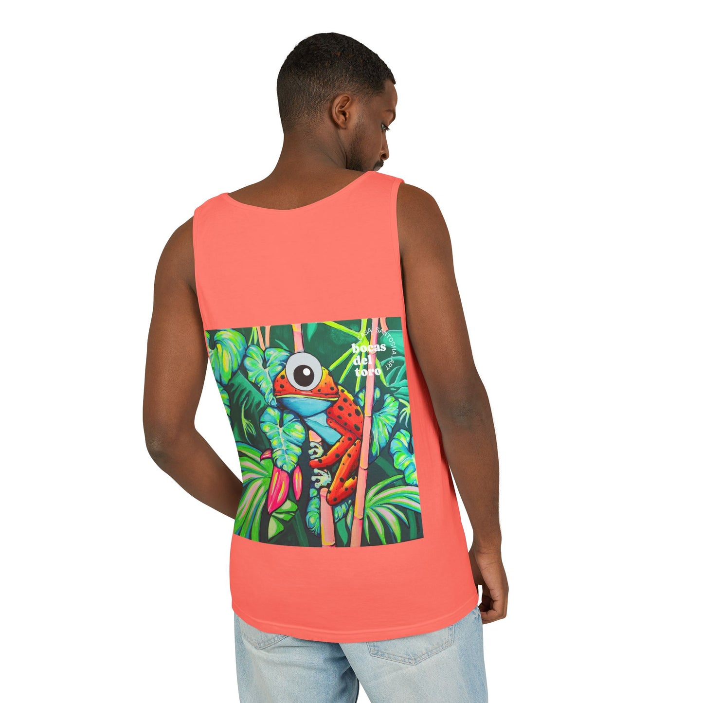 Unisex Cyclops Red Frog Tank Top - Perfect for Summer Vibes