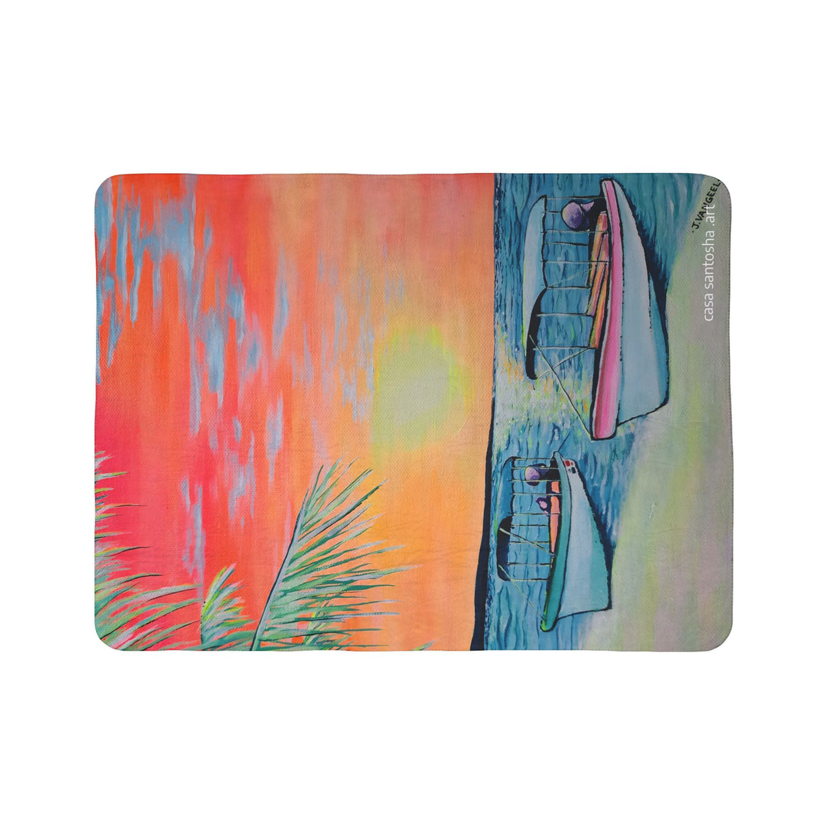 Panga Express Fleece Sherpa Blanket