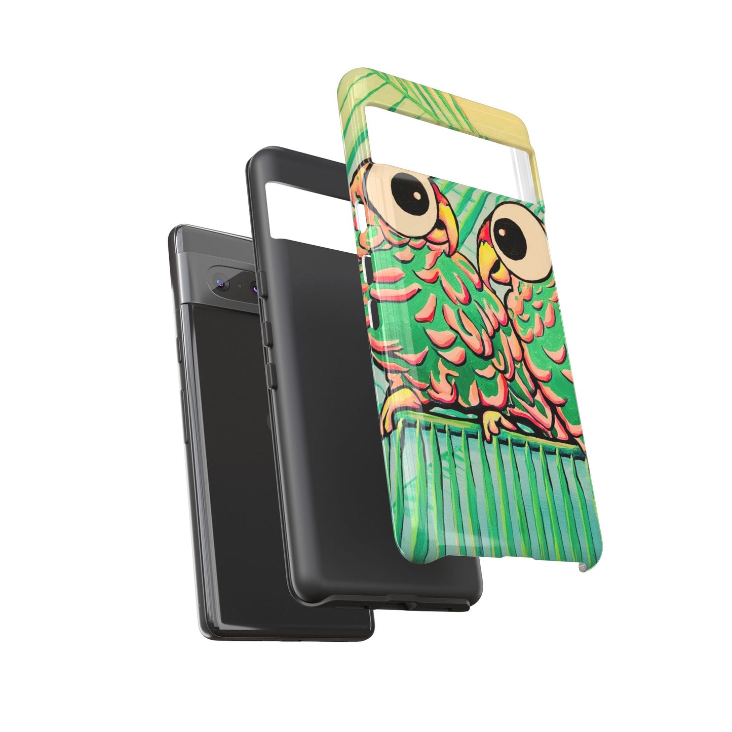 Chatty Cyclops Parrots Tough Phone Case