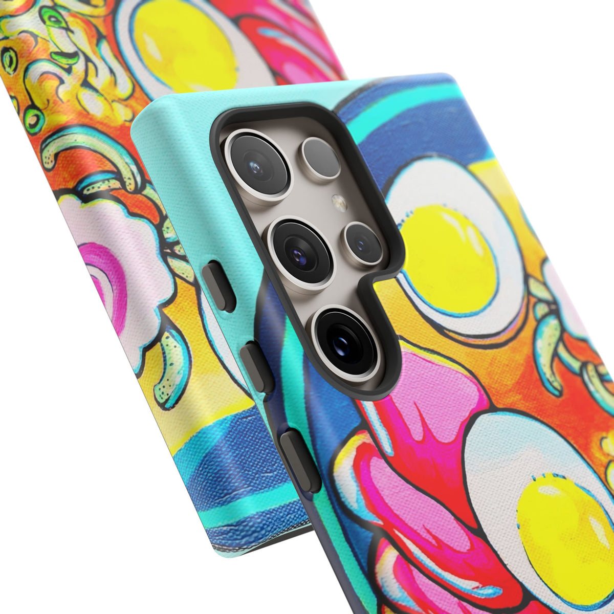 Coque de téléphone résistante Neon Ramen