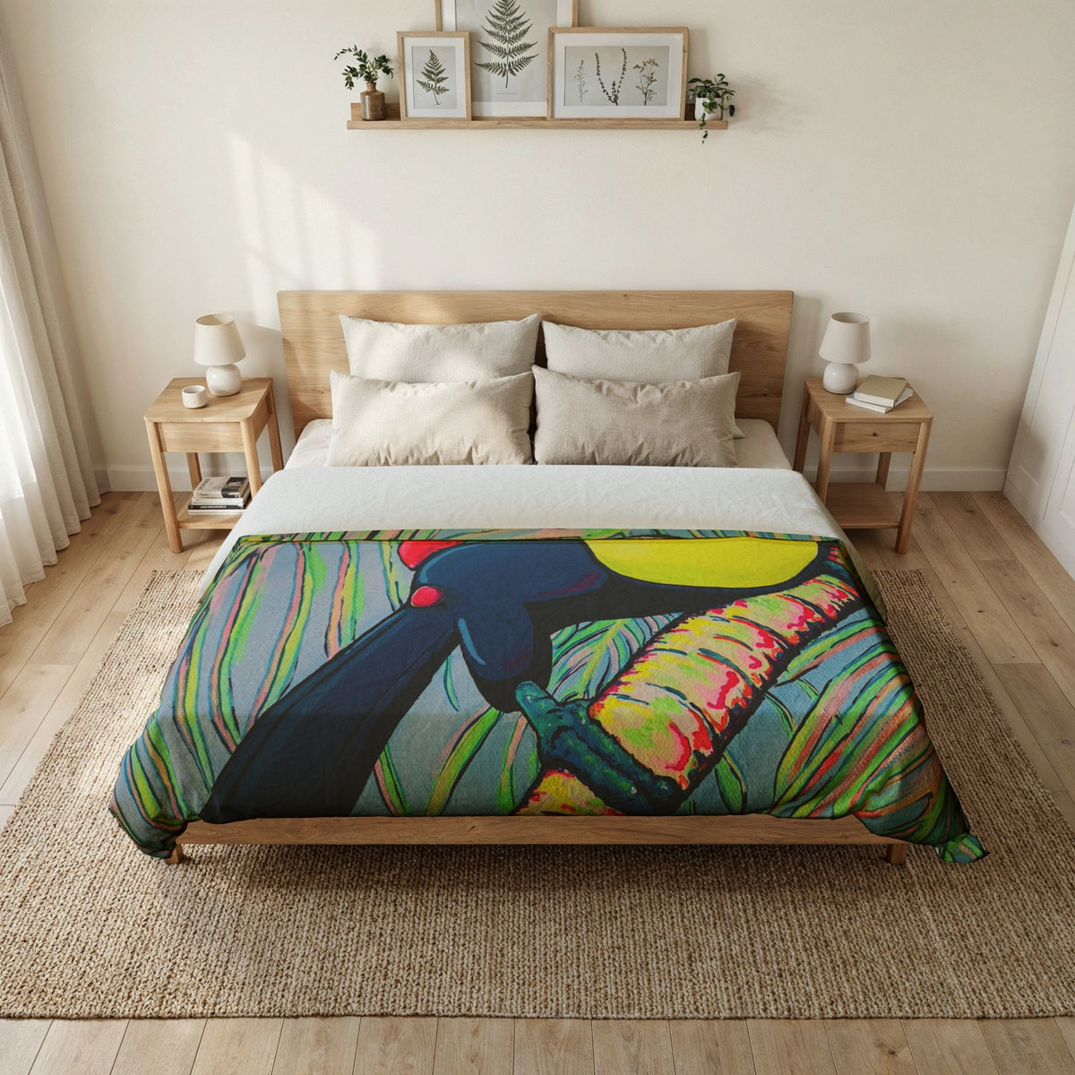 Cyclops Toucan Duvet Cover