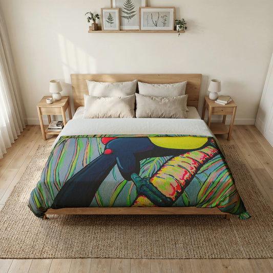Cyclops Toucan Duvet Cover
