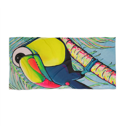 Cyclops Toucan Beach Towel for Summer Fun and Vacation Essentials