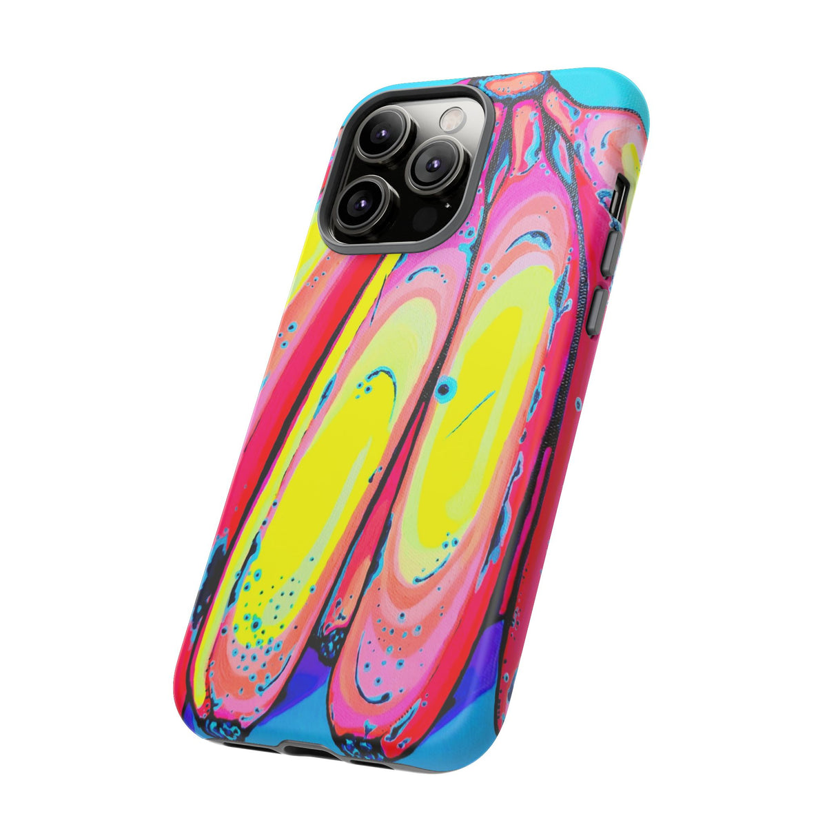 Neon Fat Bananas Tough Phone Case