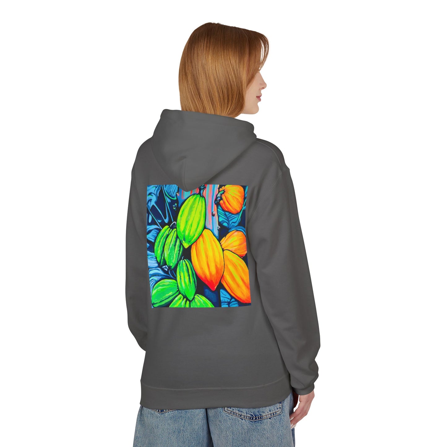 Unisex Neon Cacao Soft Hoodie
