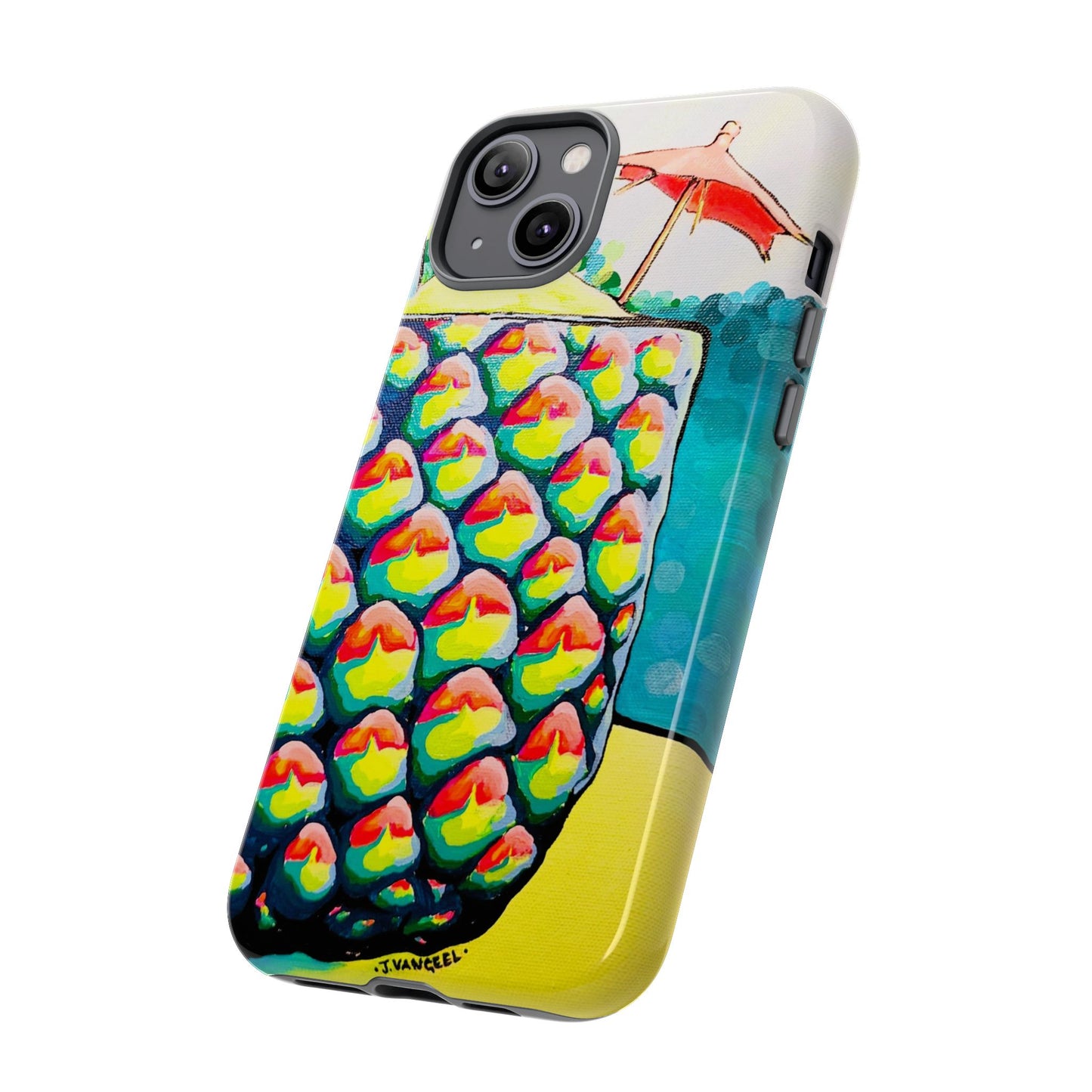 Neon Piña Colada Tough Phone Case