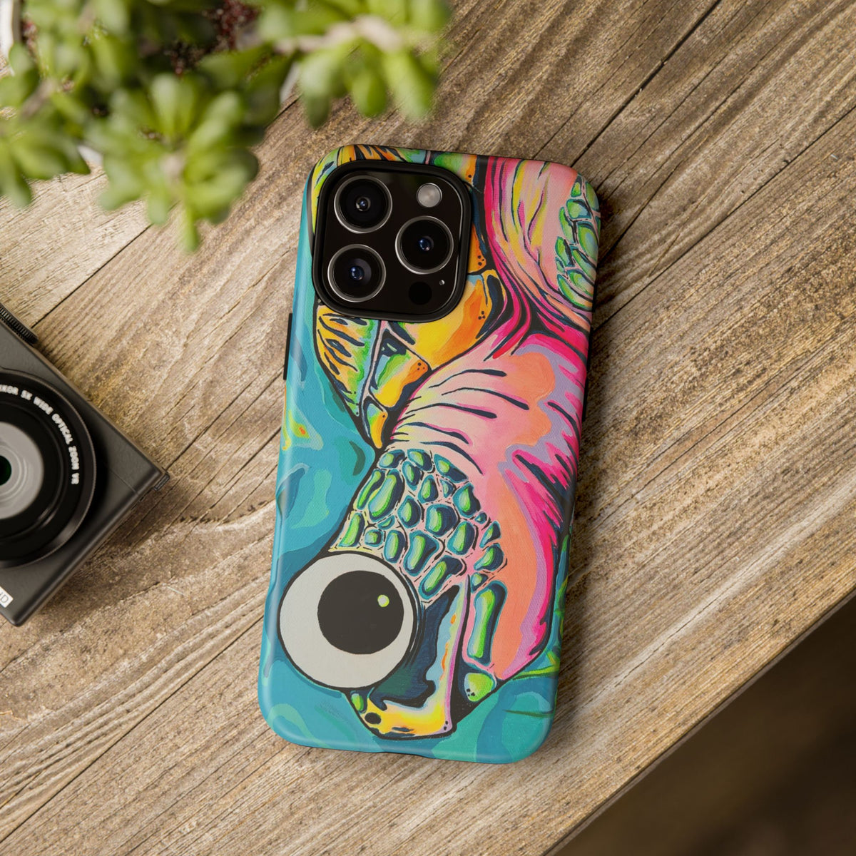 Cyclops Turtle Tough Phone Case