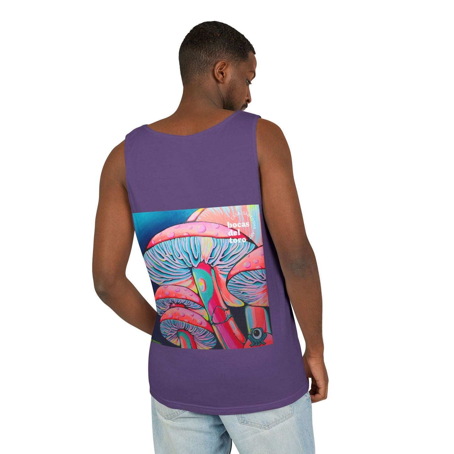 Unisex Trippy Mushrooms Tank Top - Perfect for Summer Vibes