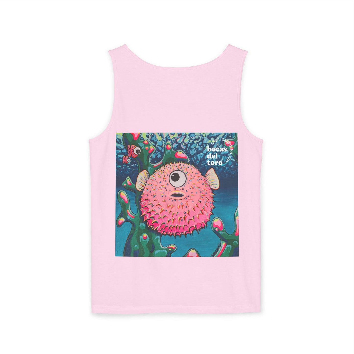 Unisex Cyclops Pufferfish Tank Top - Perfect for Summer Vibes