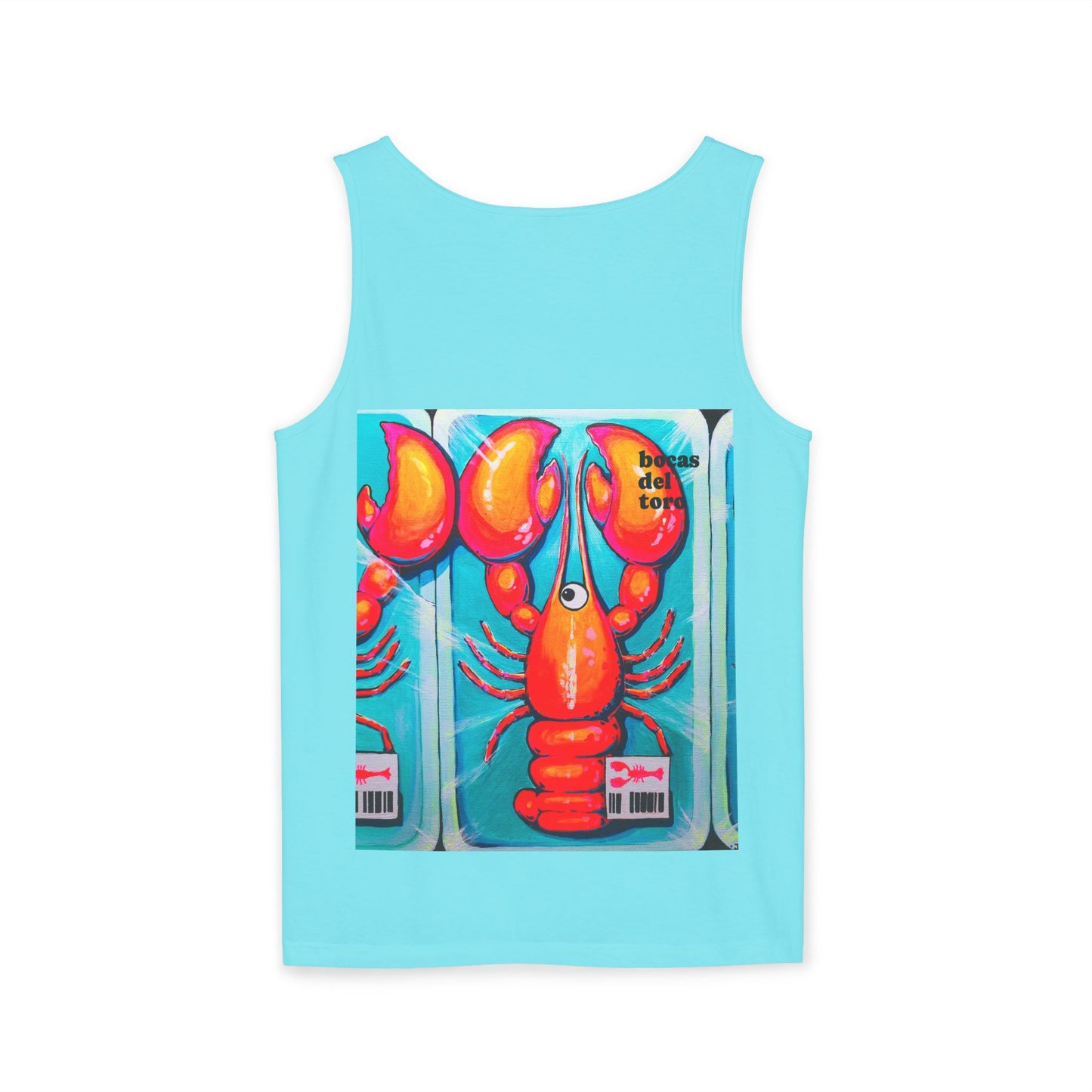 Unisex Fresh Neon Lobster Tank Top - Perfect for Summer Vibes