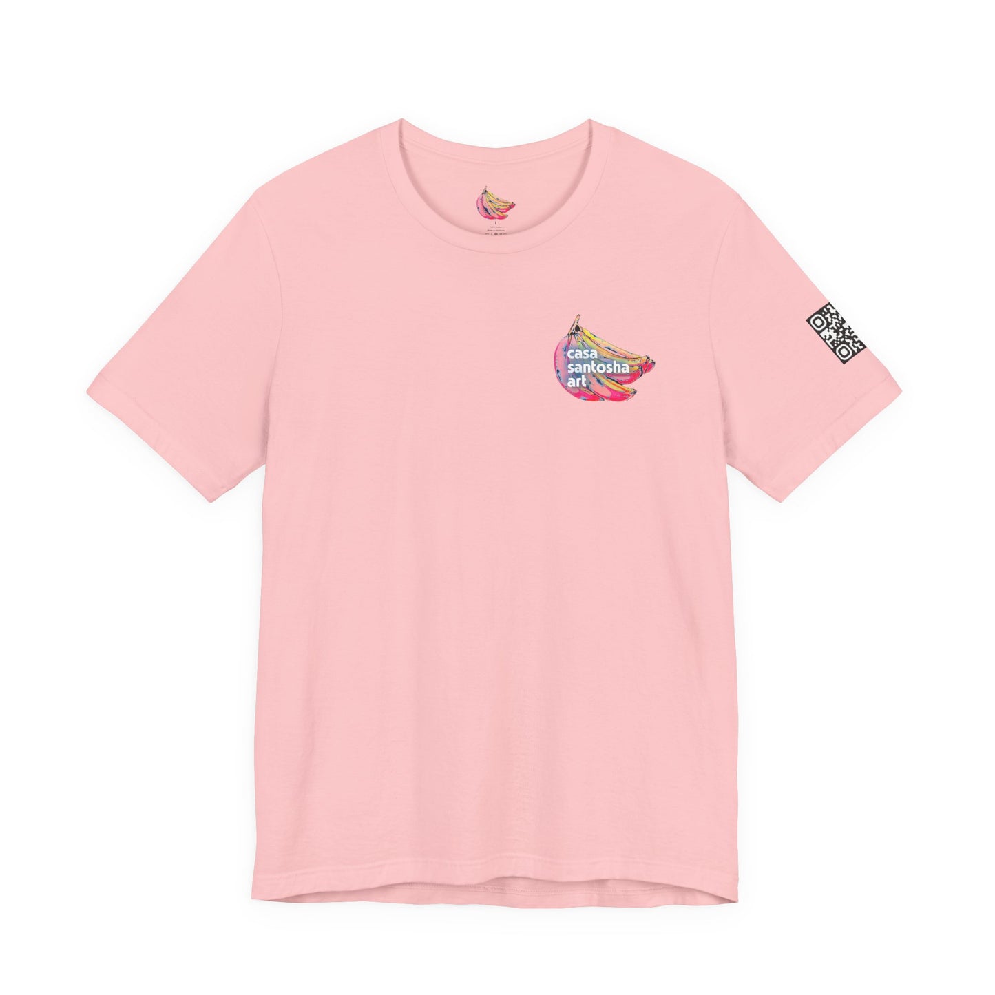 T-shirt unisexe néon à motif poisson frit