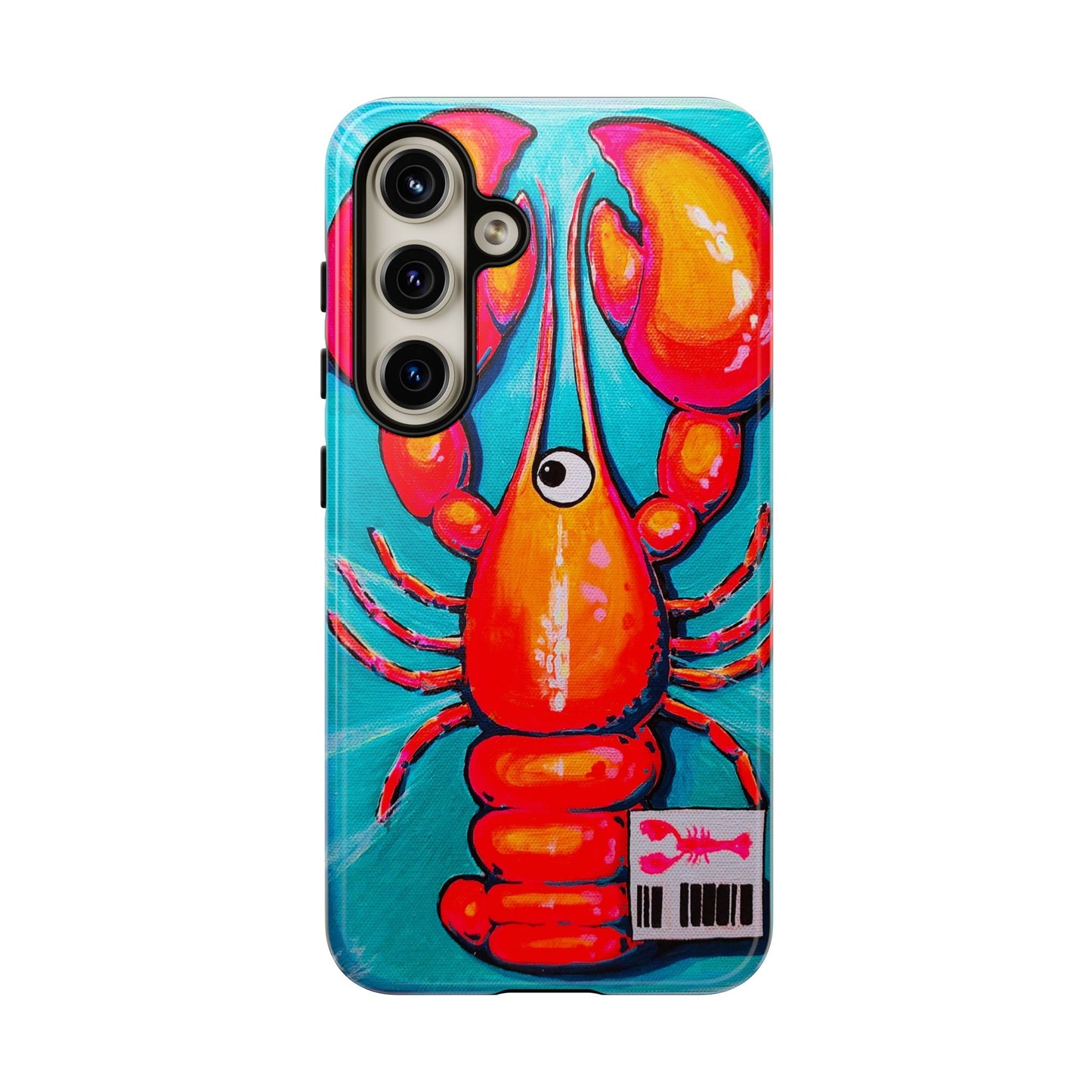 Neon Lobster Tough Phone Case