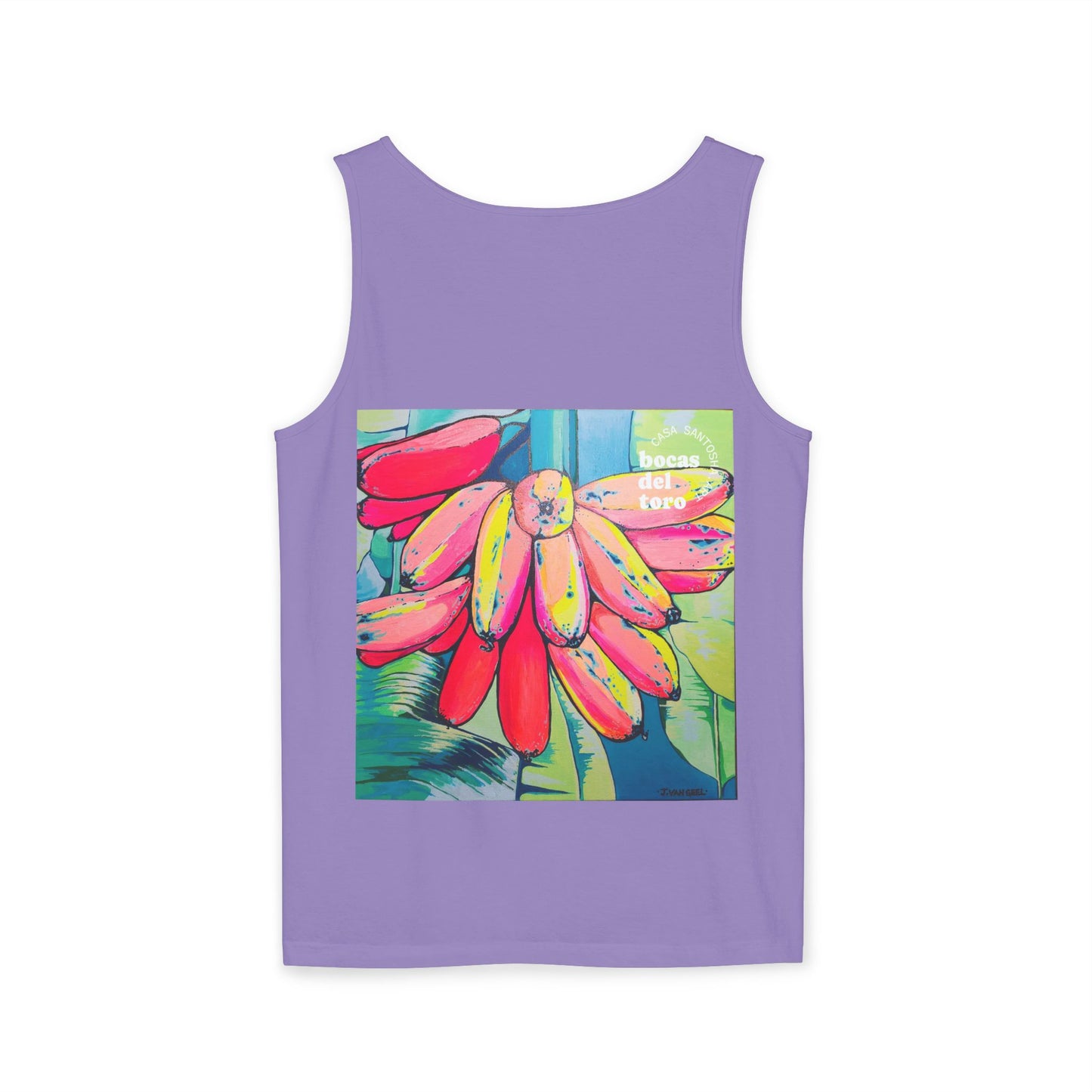 Unisex Neon Primitivo Bananas Tank Top - Perfect for Summer Vibes