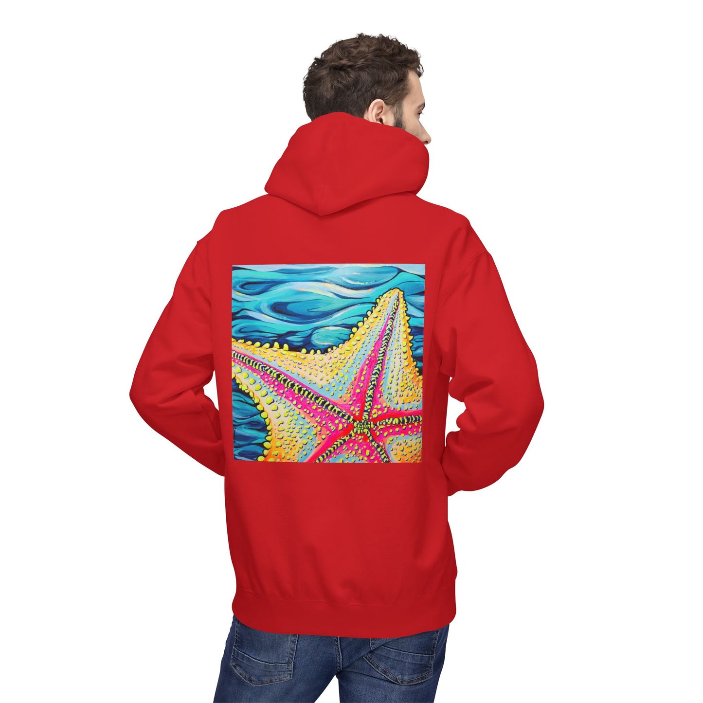 Unisex Starfish Beach Bocas Soft Hoodie