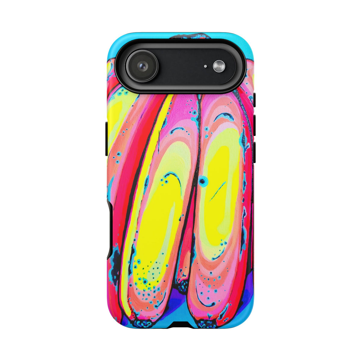 Neon Fat Bananas Tough Phone Case