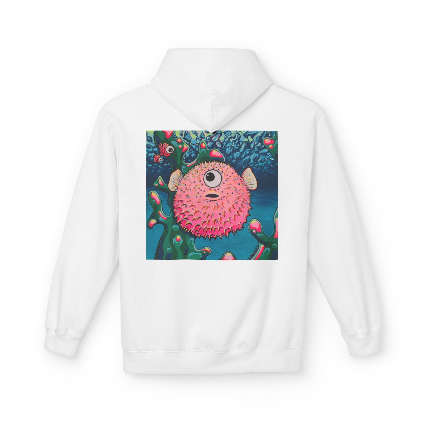 Unisex Cyclops Pufferfish Soft Hoodie