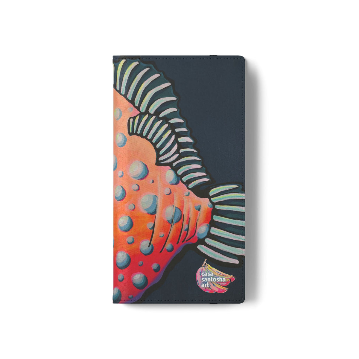 Cyclops Anglerfish Flip Phone Case – Wallet Cover with Card Slots