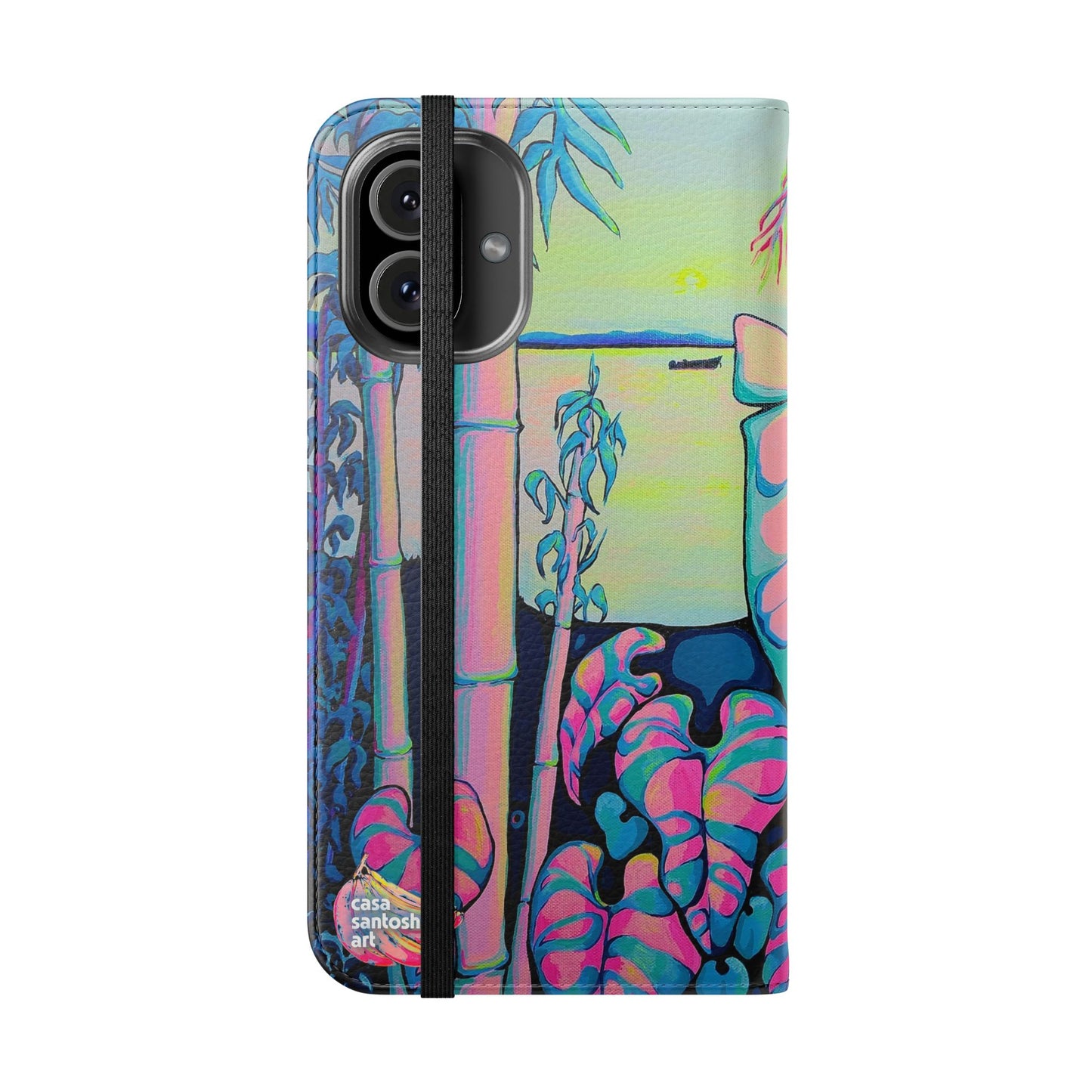 Serenity Bocas Flip Phone Case – Wallet Cover with Card Slots