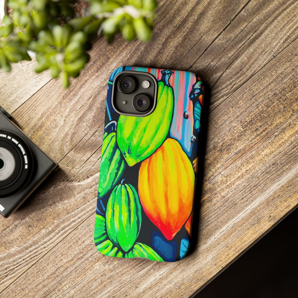 Coque de téléphone robuste Cacao Néon