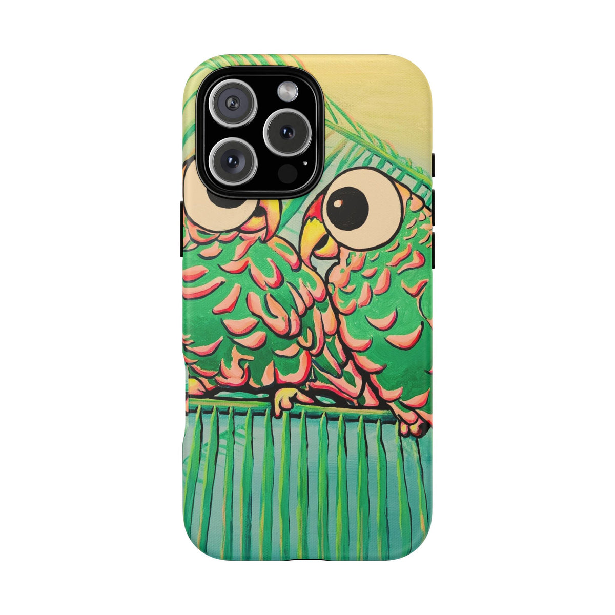 Chatty Cyclops Parrots Tough Phone Case