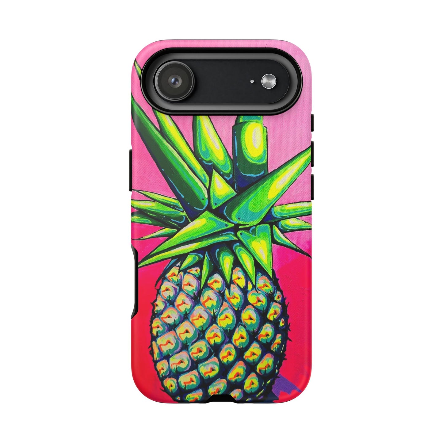 Neon Pineapple Tough Phone Case