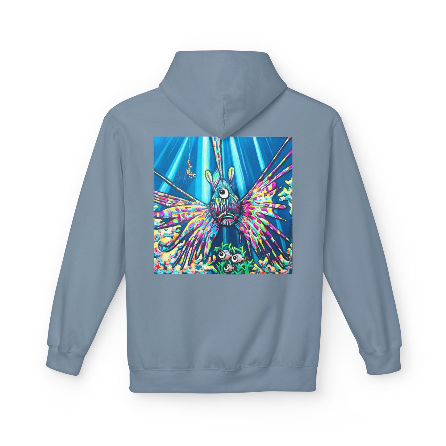 Unisex Cyclops Lionfish Soft Hoodie