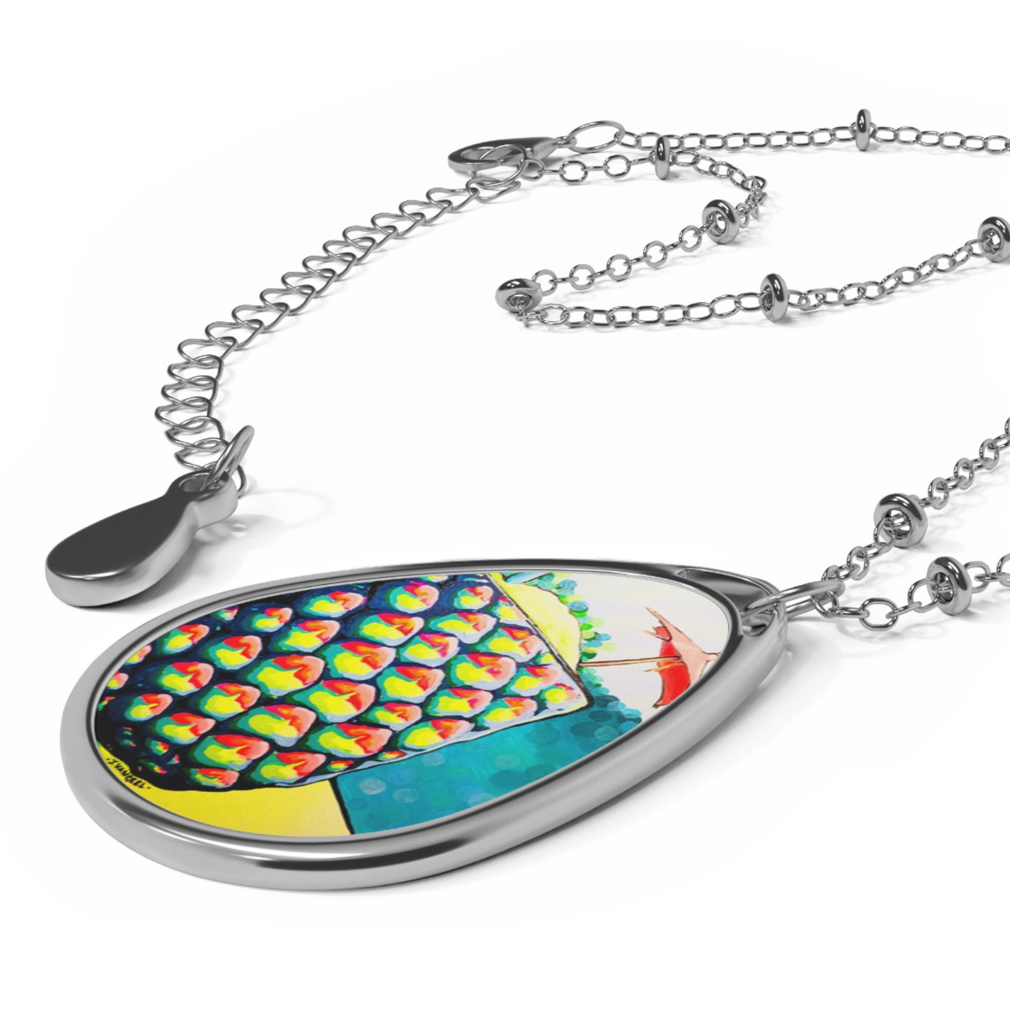 Neon Piña Colada Necklace
