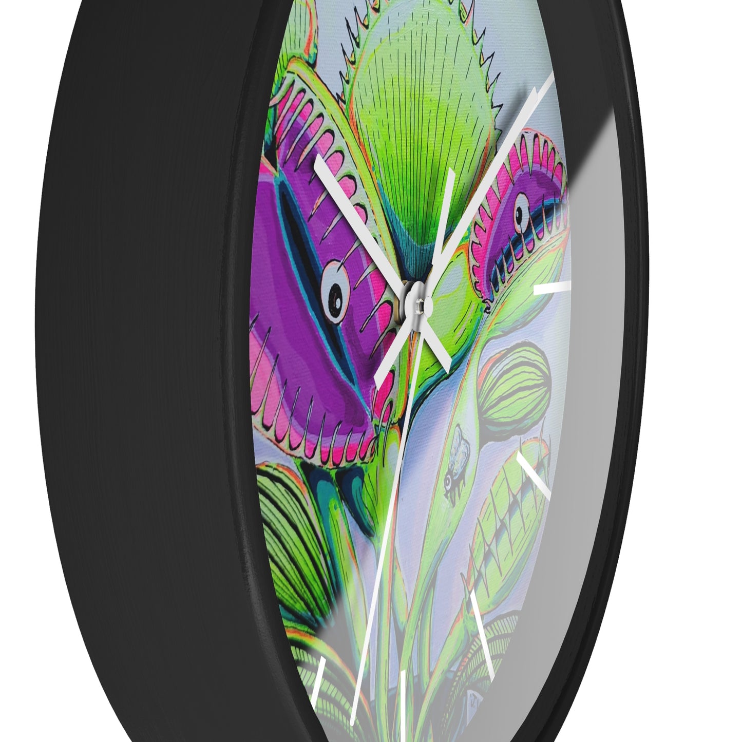 Cyclops Venus Fly Trap Pop Art Wall Clock