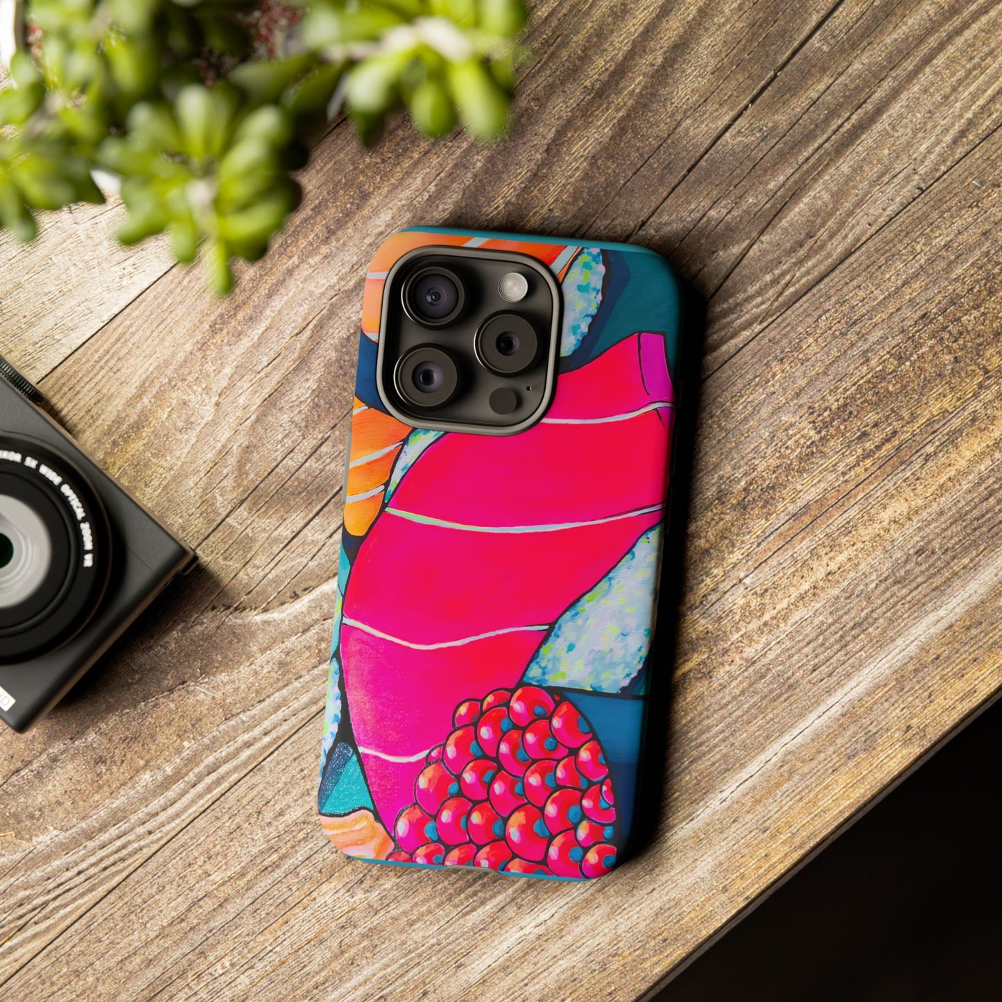 Coque de téléphone résistante Néon Sushi