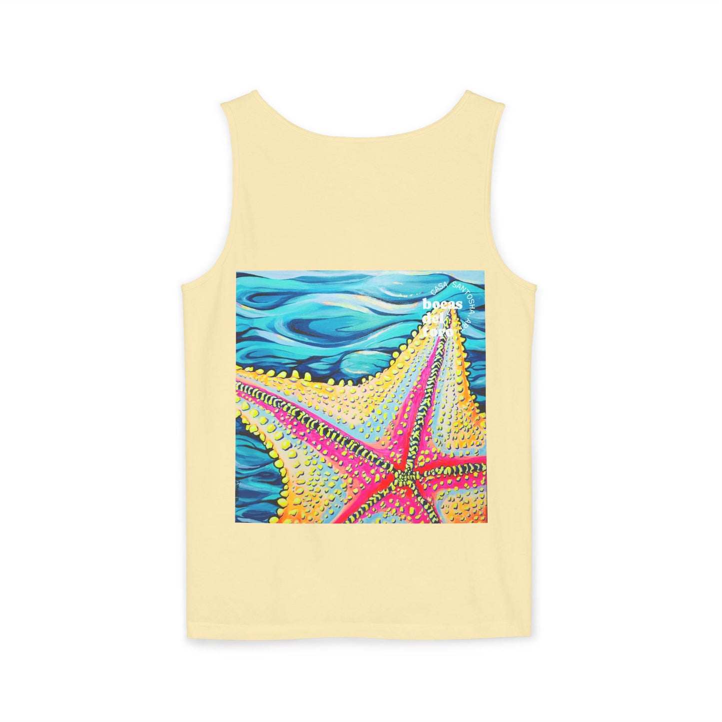 Unisex Starfish Beach Bocas Tank Top - Perfect for Summer Vibes
