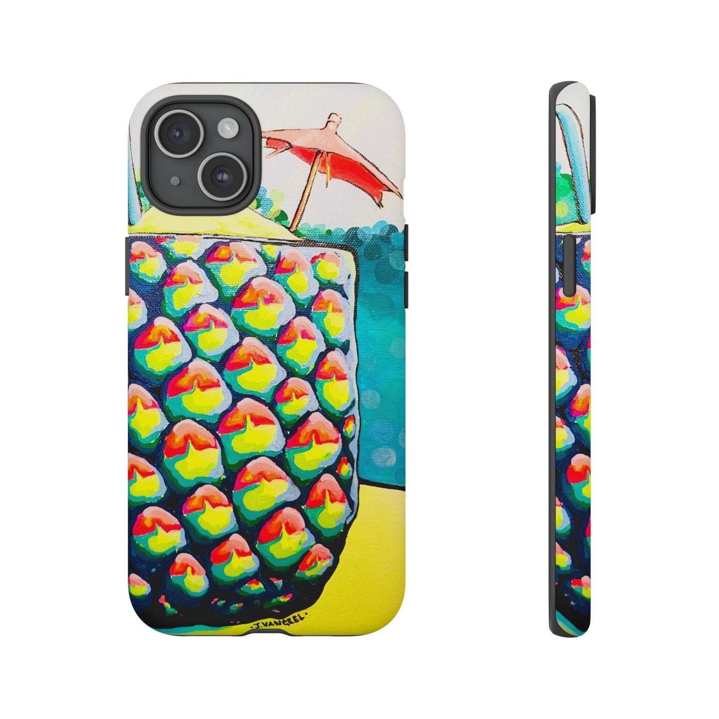 Neon Piña Colada Tough Phone Case