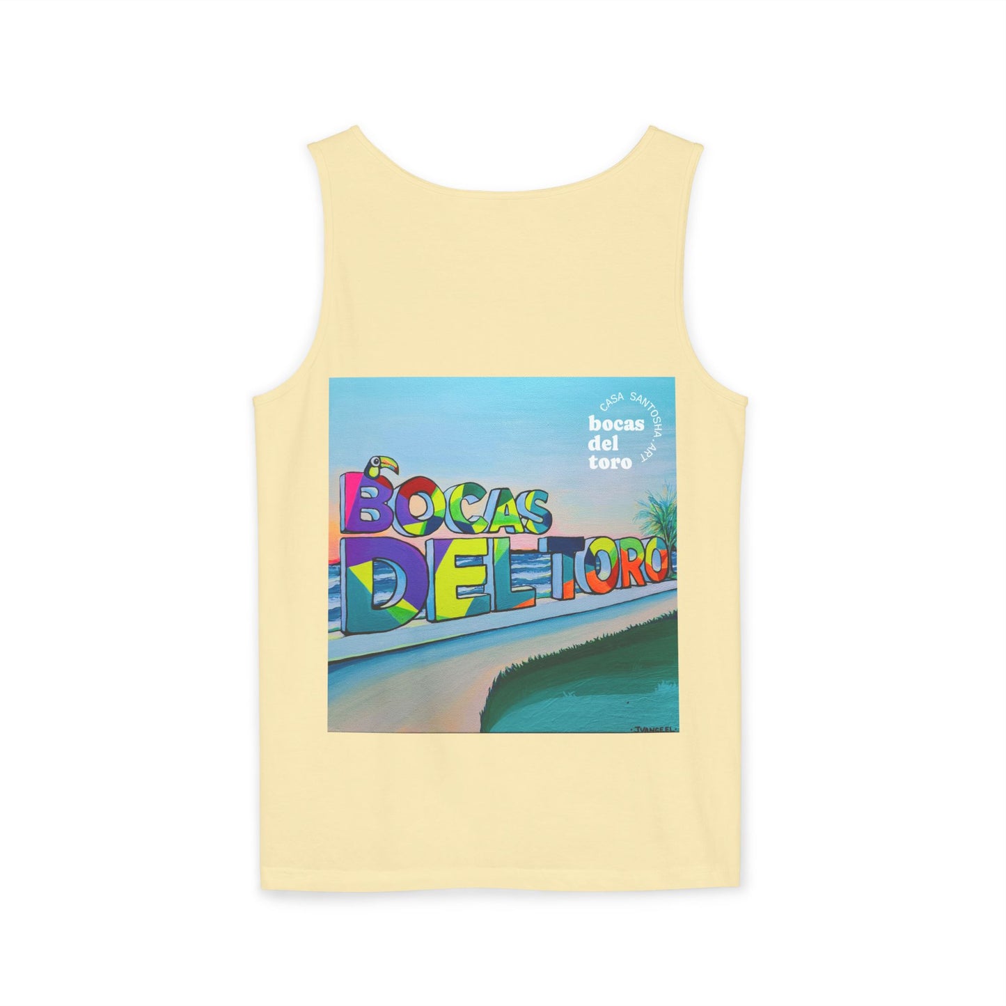 Unisex Bocas Del Toro Sign Tank Top - Perfect for Summer Vibes