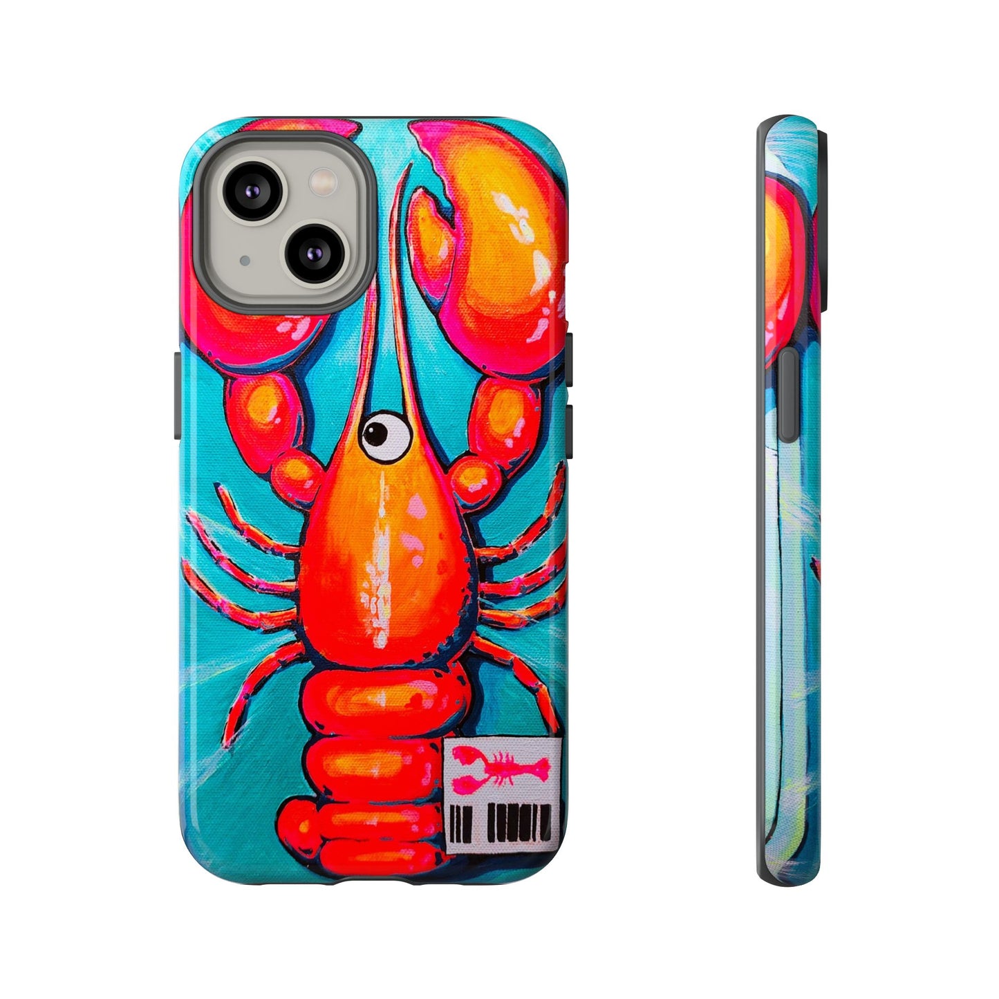 Neon Lobster Tough Phone Case
