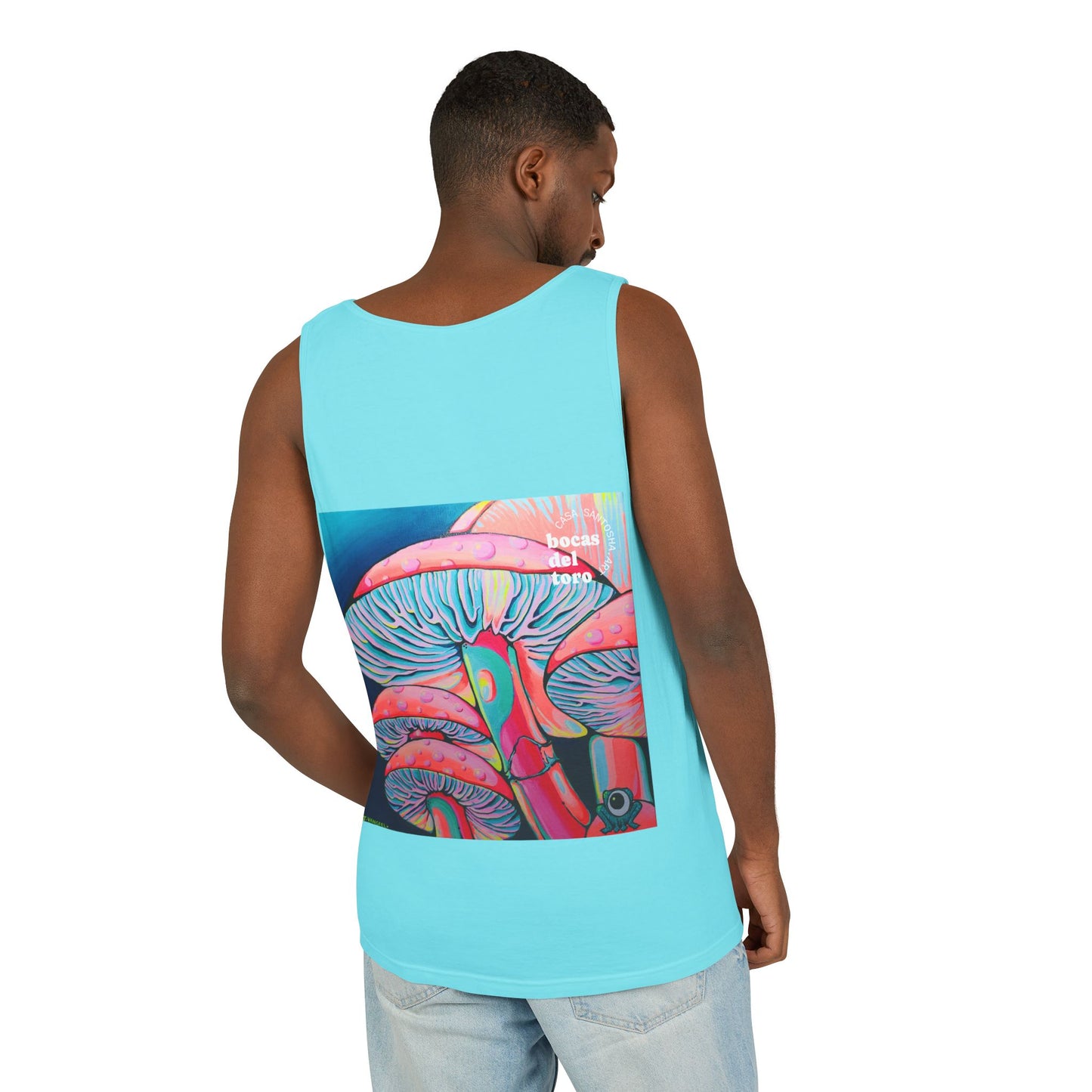 Unisex Trippy Mushrooms Tank Top - Perfect for Summer Vibes