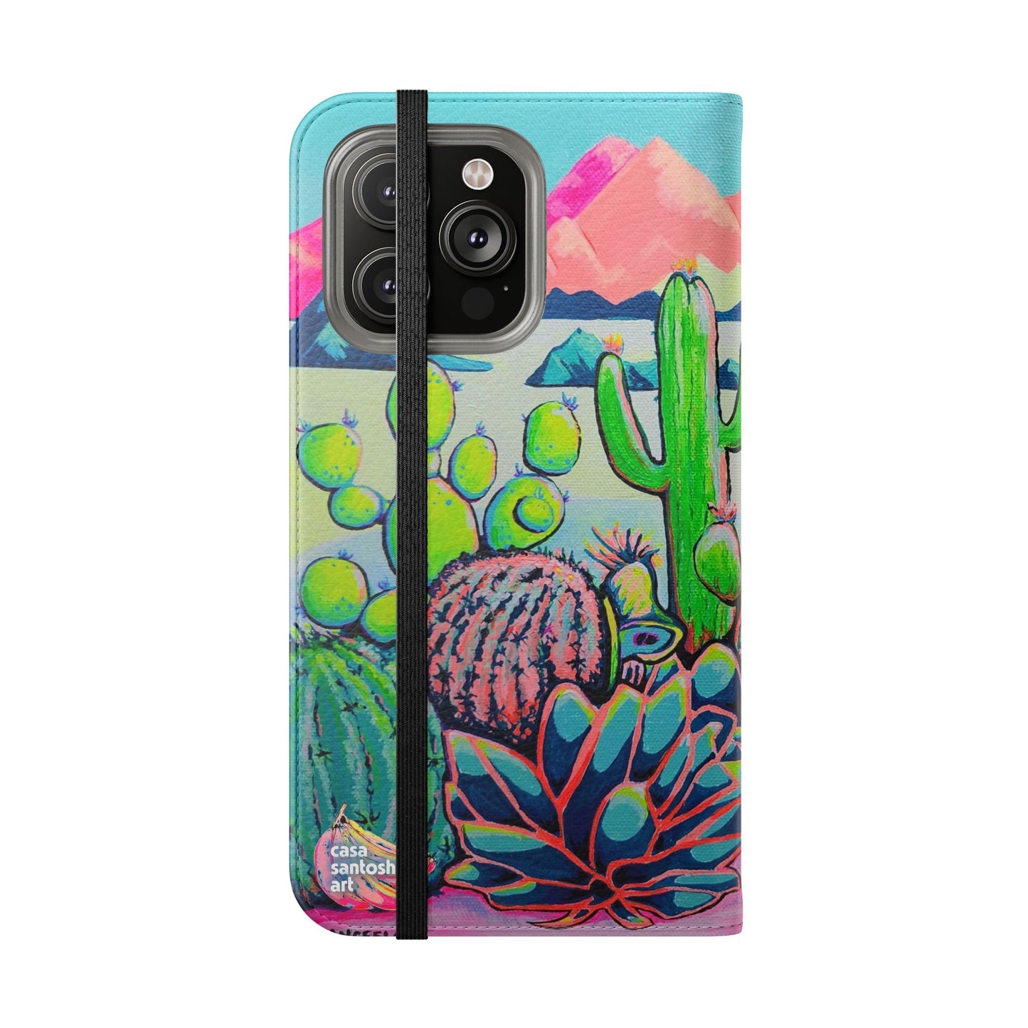 Cyclops Camel Flip Phone Case – Wallet Cover with Card Slots